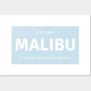 Malibu California Scenic Beauty T-Shirt Hoodie Sweatshirt Mask Posters and Art